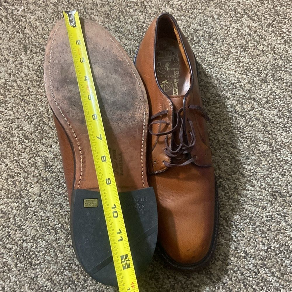 Rare Johnston & Murphy The Shoe With A Memory Aristocraft Shoes Size 10.5B/ AA - Picture 14 of 15